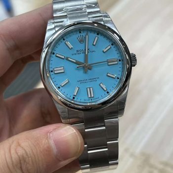 壁掛け ☆ティファニーブルー オイスターパーペチュアル☆ VSファクトリー製 ロレックス オイスター パーペチュアル 41mm