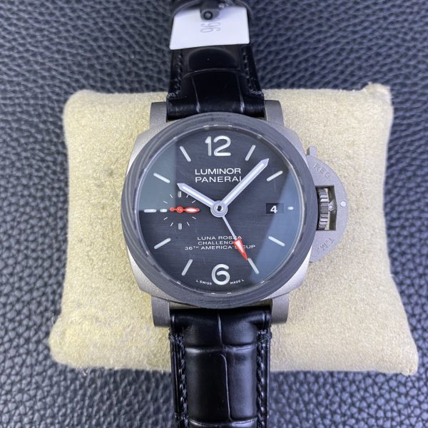 VSファクトリー製 パネライ ルミノール ルナロッサ GMT 44mm PAM01036 1:1スーパークローン - 丹東P.9010/GMTムーブメント搭載