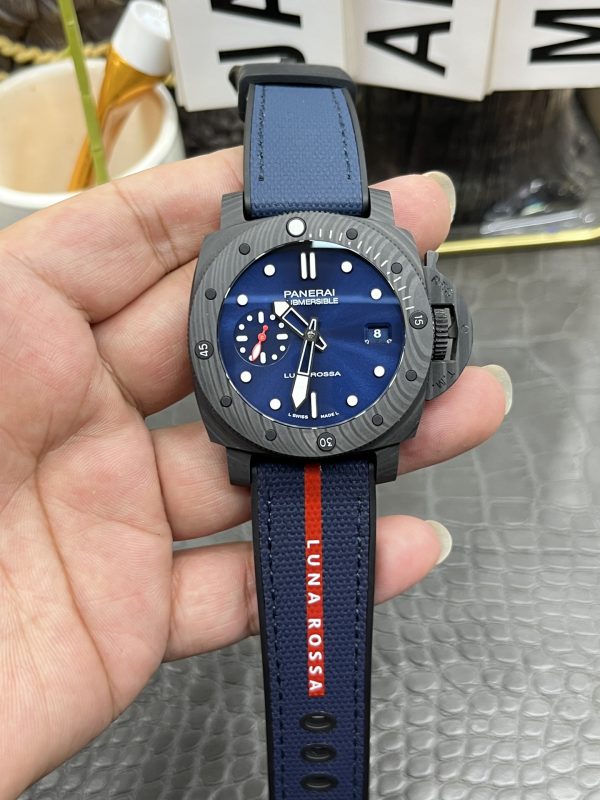 VSファクトリー製 パネライ サブマーシブル ルナロッサ カーボテック 42mm PAM01563 1:1スーパークローン - 丹東P.900ムーブメント搭載