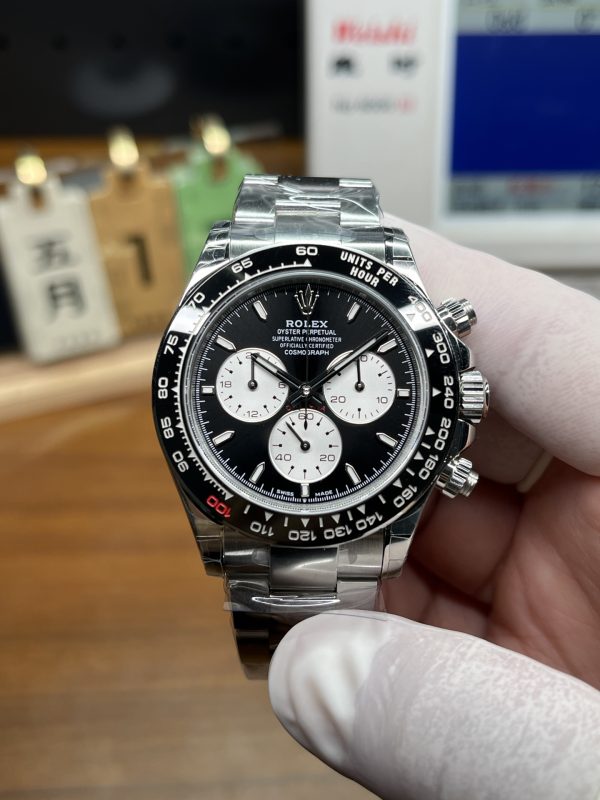 VSファクトリー製 ロレックス コスモグラフ デイトナ ルマン 100周年 (126529LN) 1:1スーパークローン - 丹東4131ムーブメント搭載